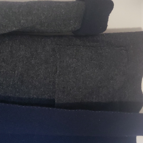 Hello & Co Made in Italy Merino Wool women's open sweater with front pockets - Picture 4 of 5